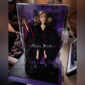 Mattel Barbie Doll with Black and Purple Outfit